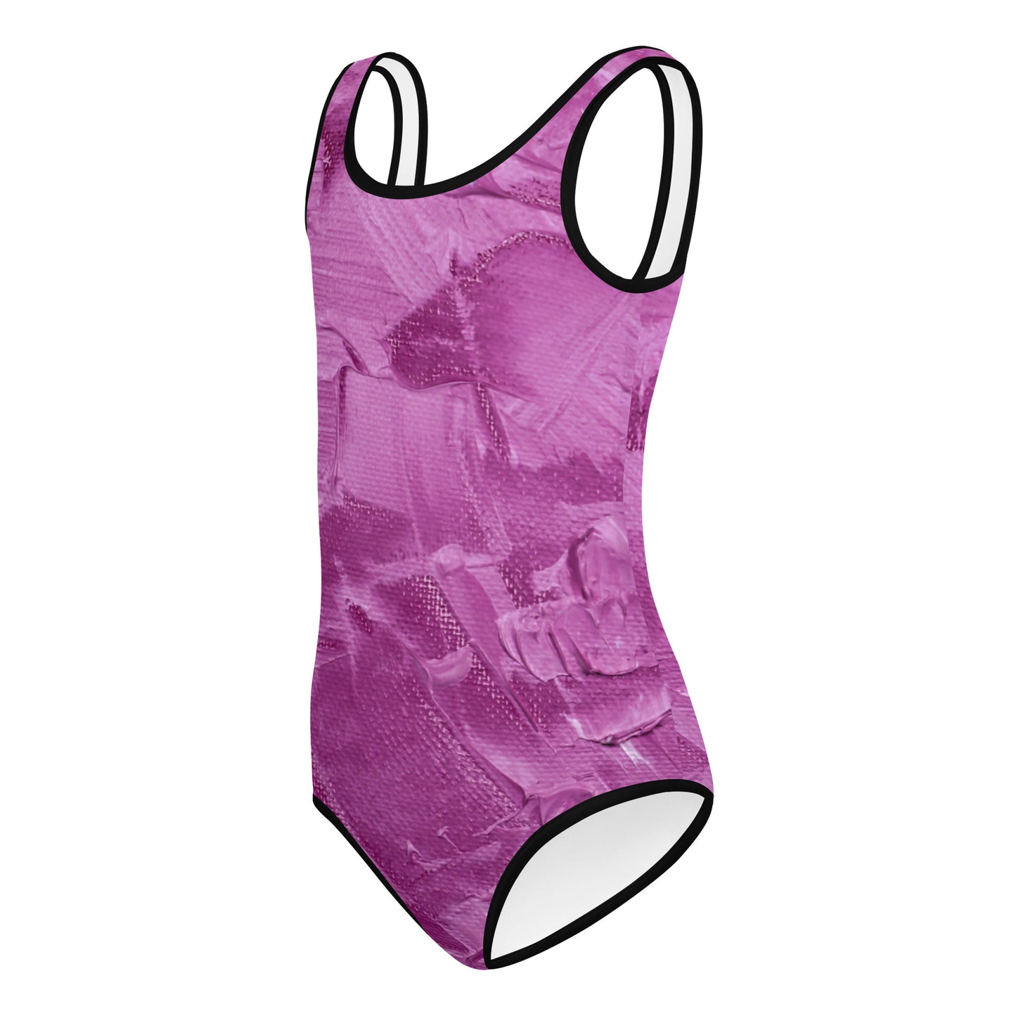 Ebonized Mulberry Girl's Swimsuit - FLAKOUT