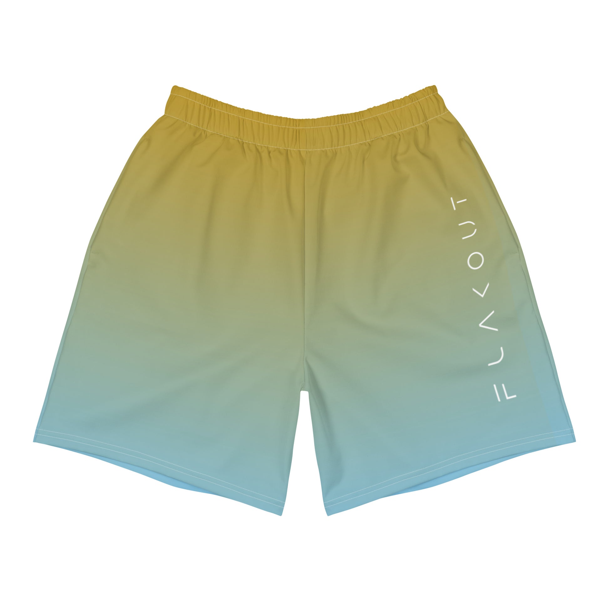 Golden Azure Men's Recycled Shorts - FLAKOUT