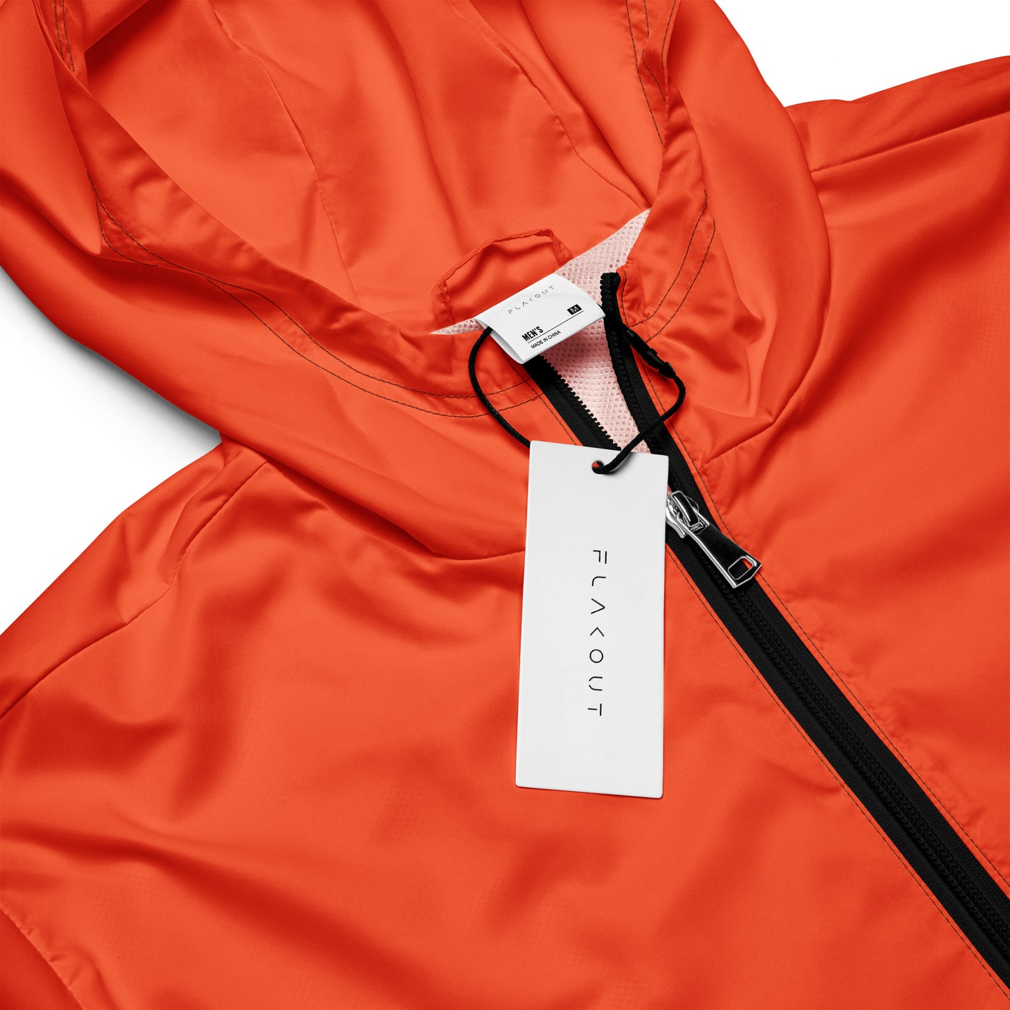 Outrageous Orange Waterproof Windbreaker - FLAKOUT