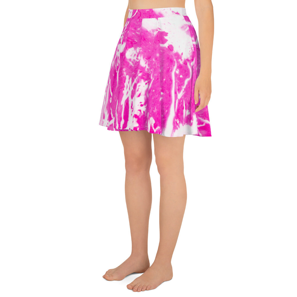 Velvet Aura Women's Skater Skirt - FLAKOUT