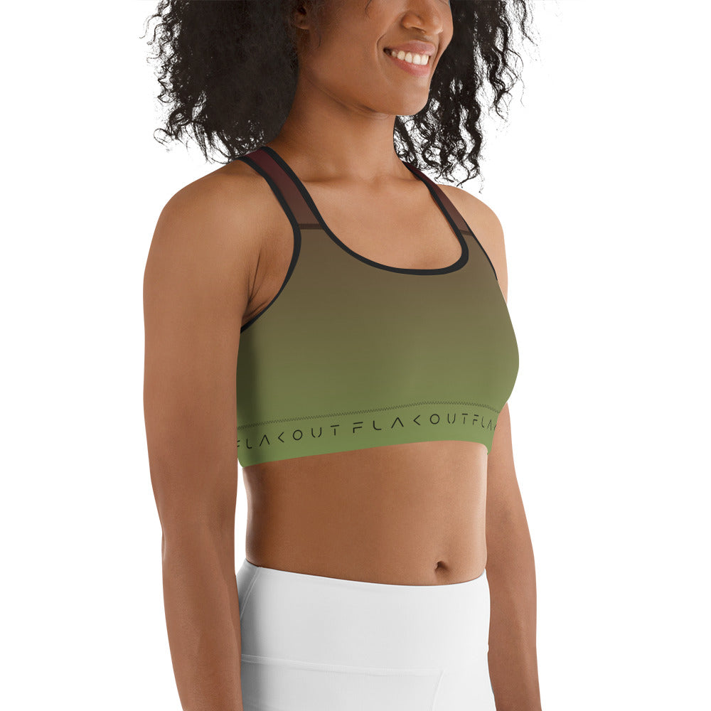 Rich Earth Women's Sports Performance Bra - FLAKOUT