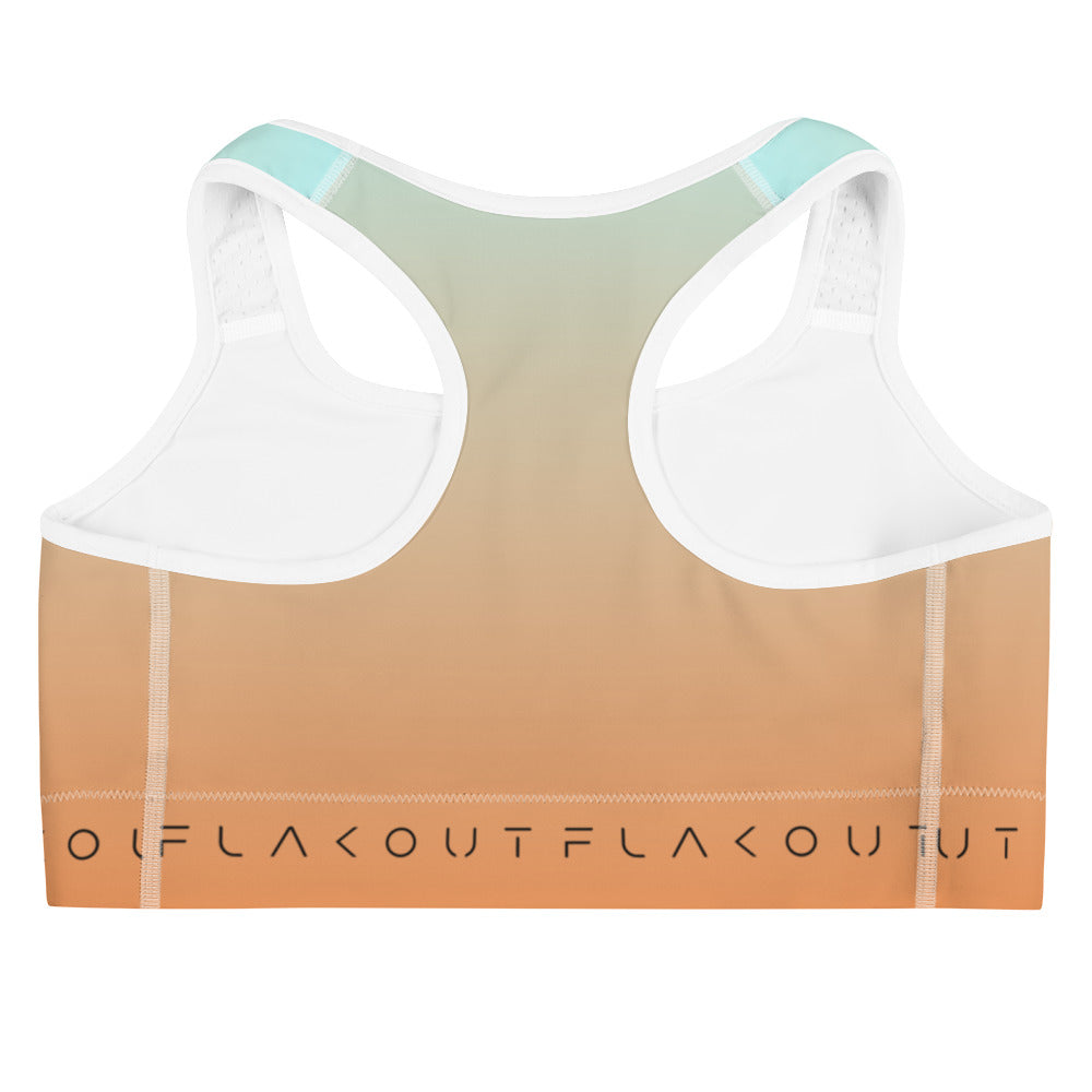 Topaz Sky Women's Sports Performance Bra - FLAKOUT