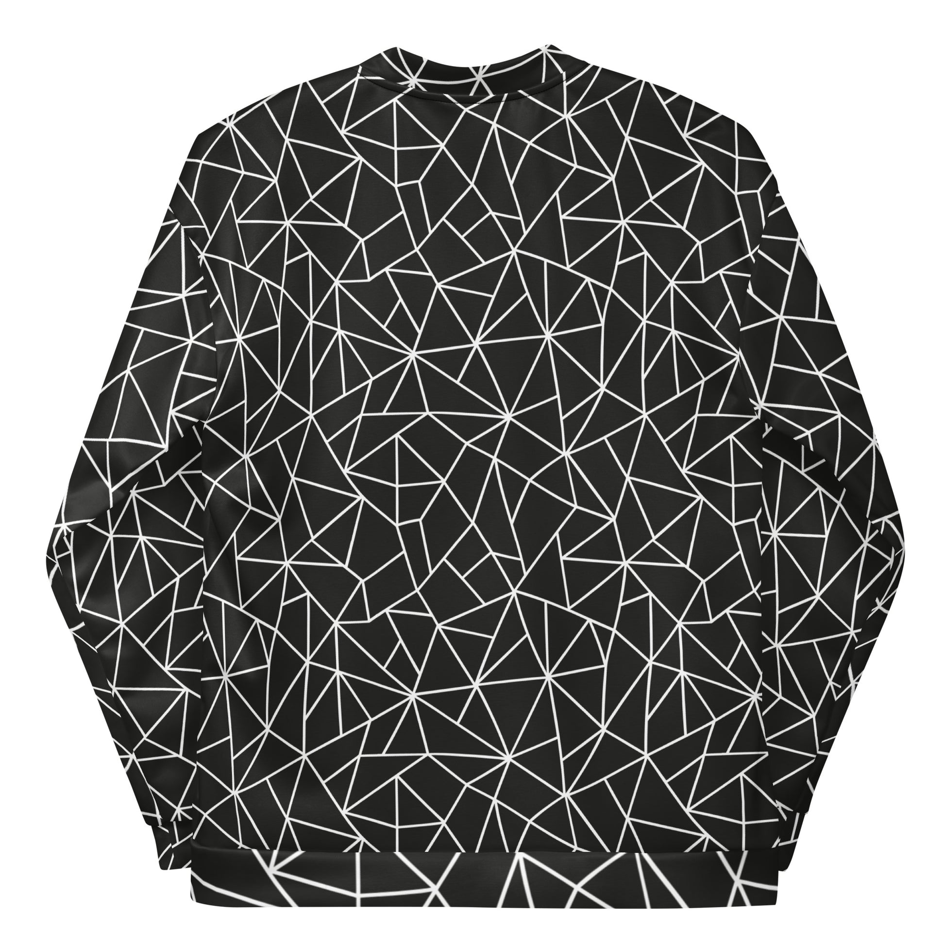 Angular Allure Men's Bomber Jacket - FLAKOUT