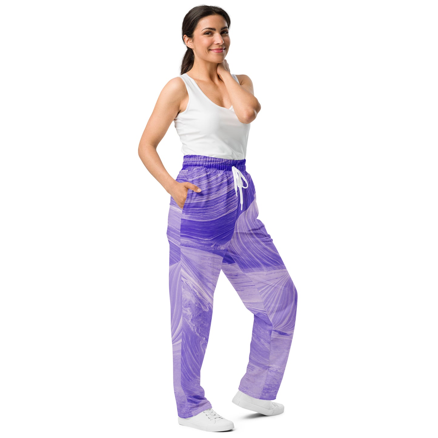 Infinite Ravine Women's Wide-leg Recycled Joggers - FLAKOUT