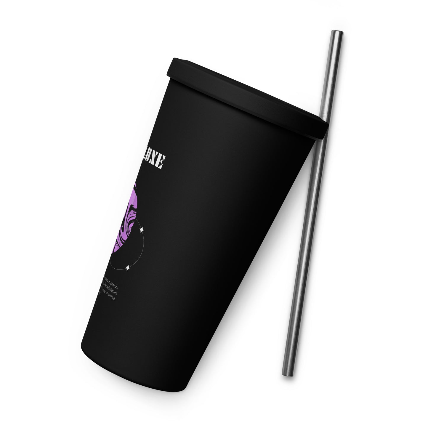 Nebuluxe Brilliance Insulated Tumbler With A Straw - FLAKOUT