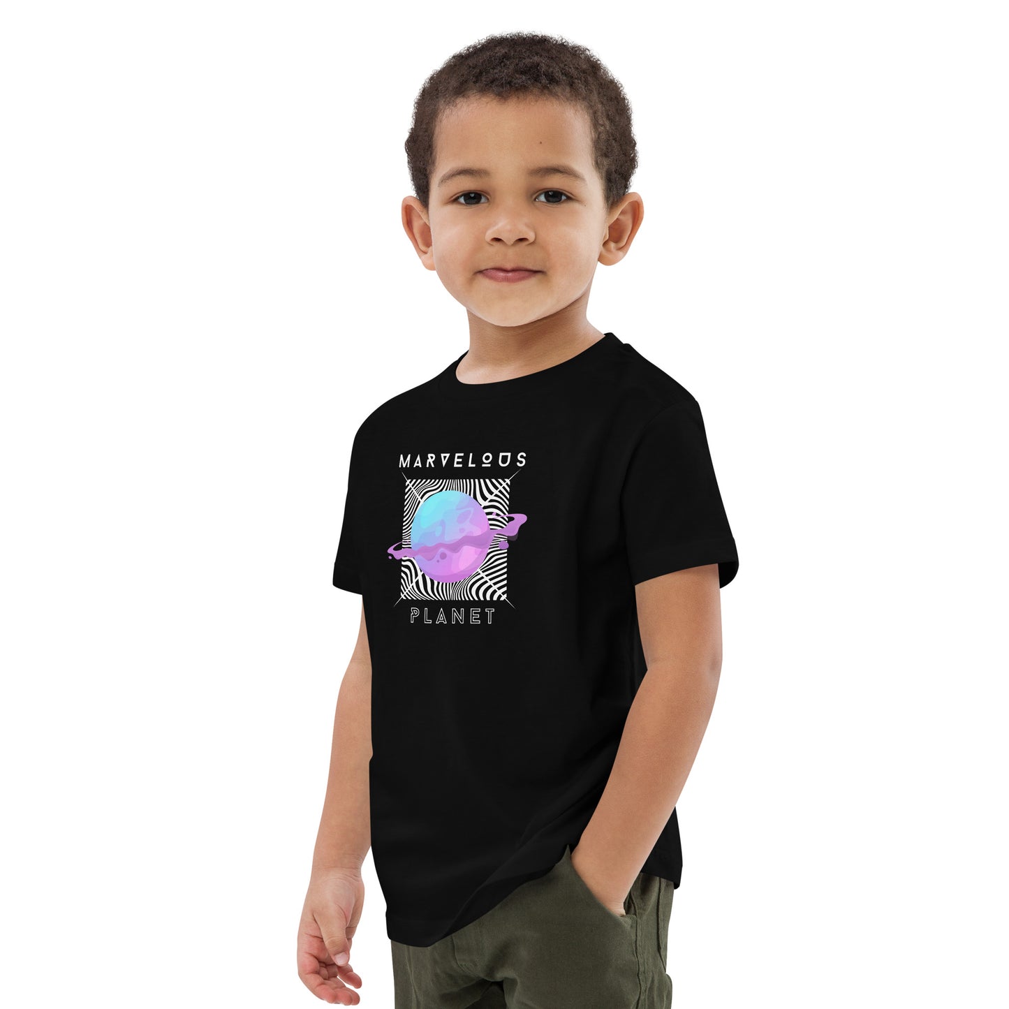 Kid's T-shirt Marvelous Planet - FLAKOUT