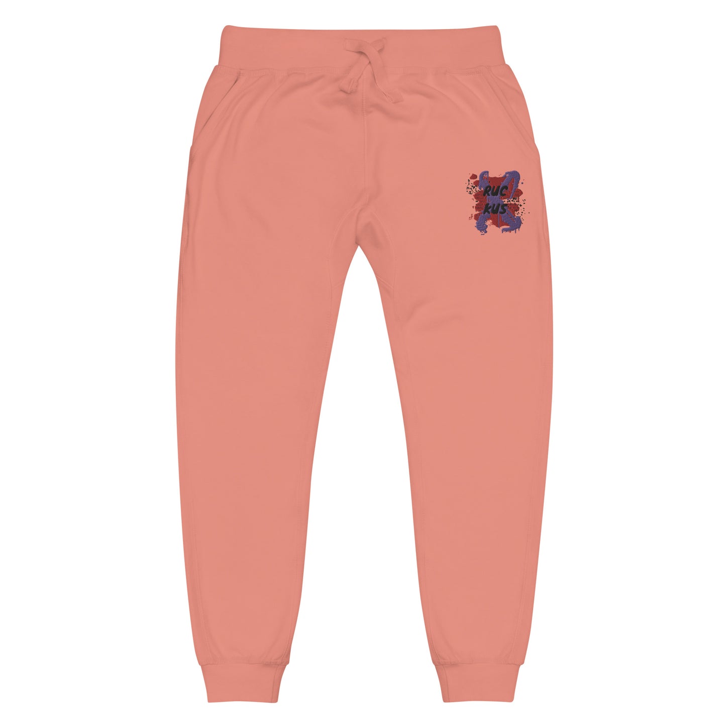 Ruckus Embroidered Unisex Fleece Sweatpants - FLAKOUT