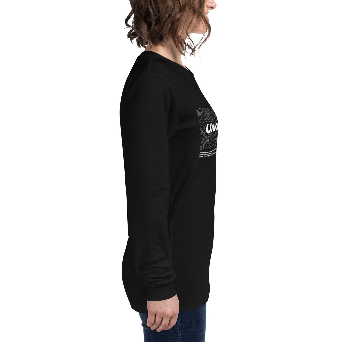 Veil Of The Unknown. Long Sleeve Tee - FLAKOUT