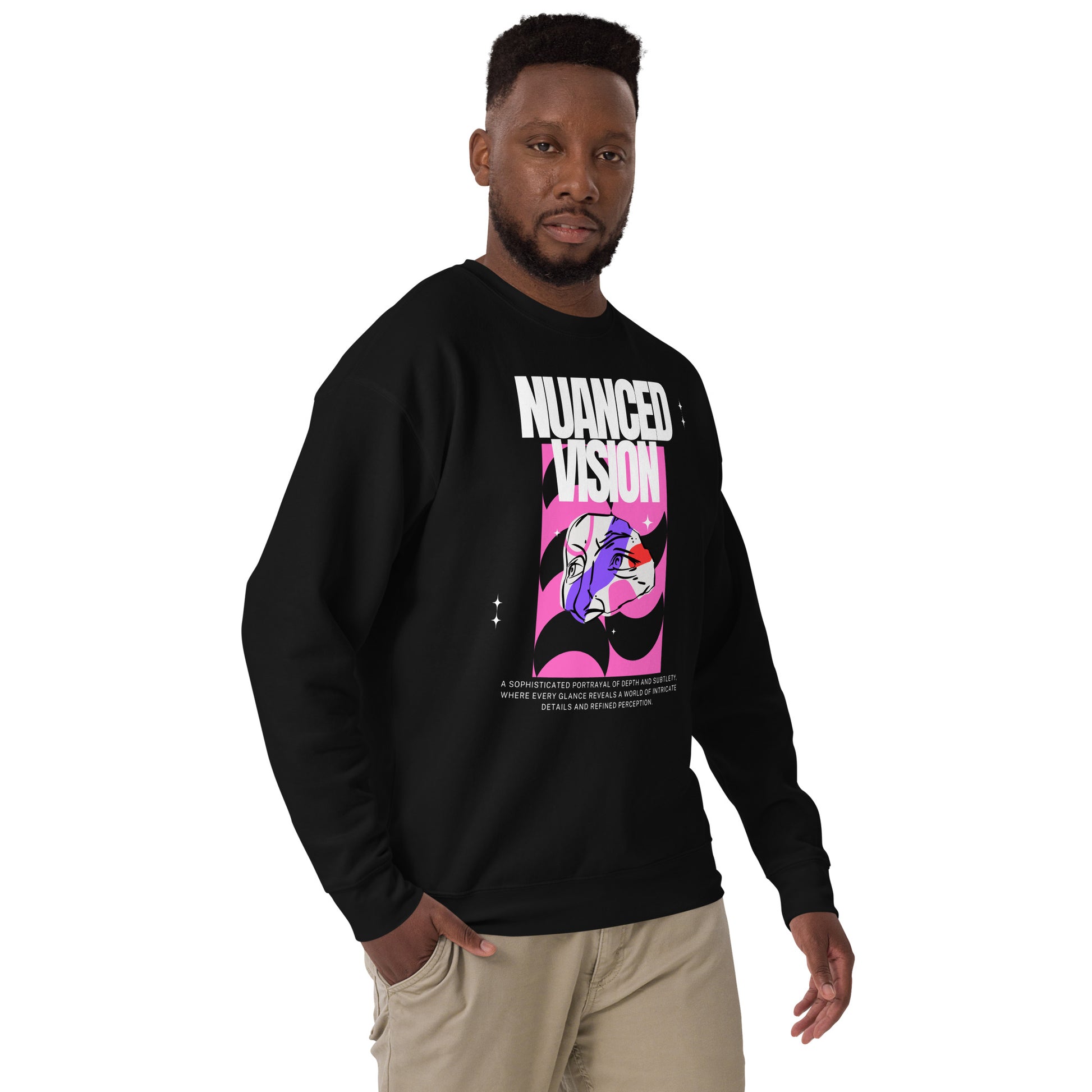 Nuanced Vision Unisex Fleece Sweatshirt - FLAKOUT