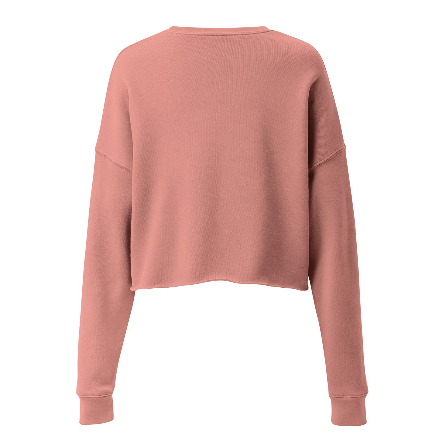 Divine Grace Blessed Women's Crop Sweatshirt - Mauve - FLAKOUT