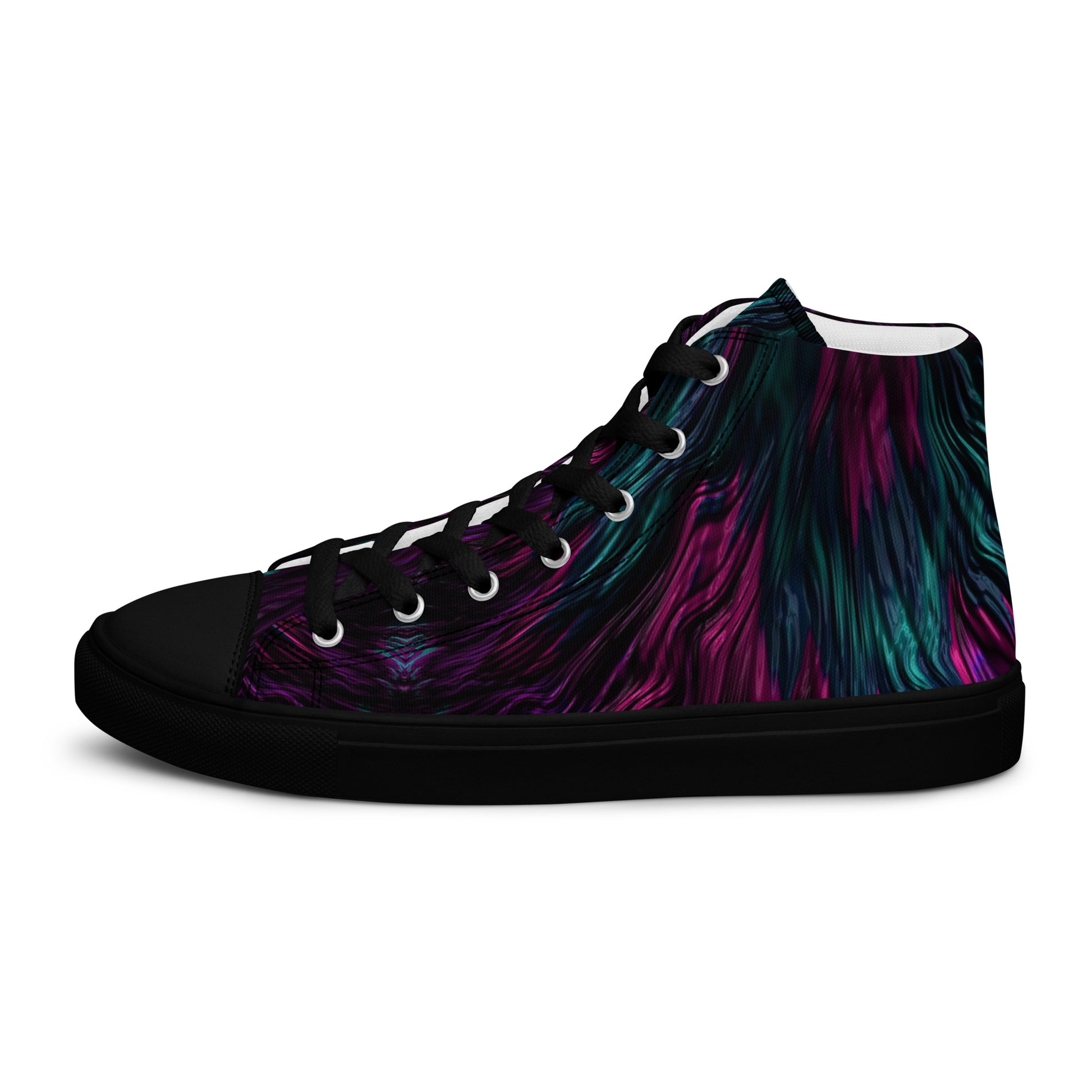 Harmony Fusion Women's High Top Canvas Shoes - FLAKOUT