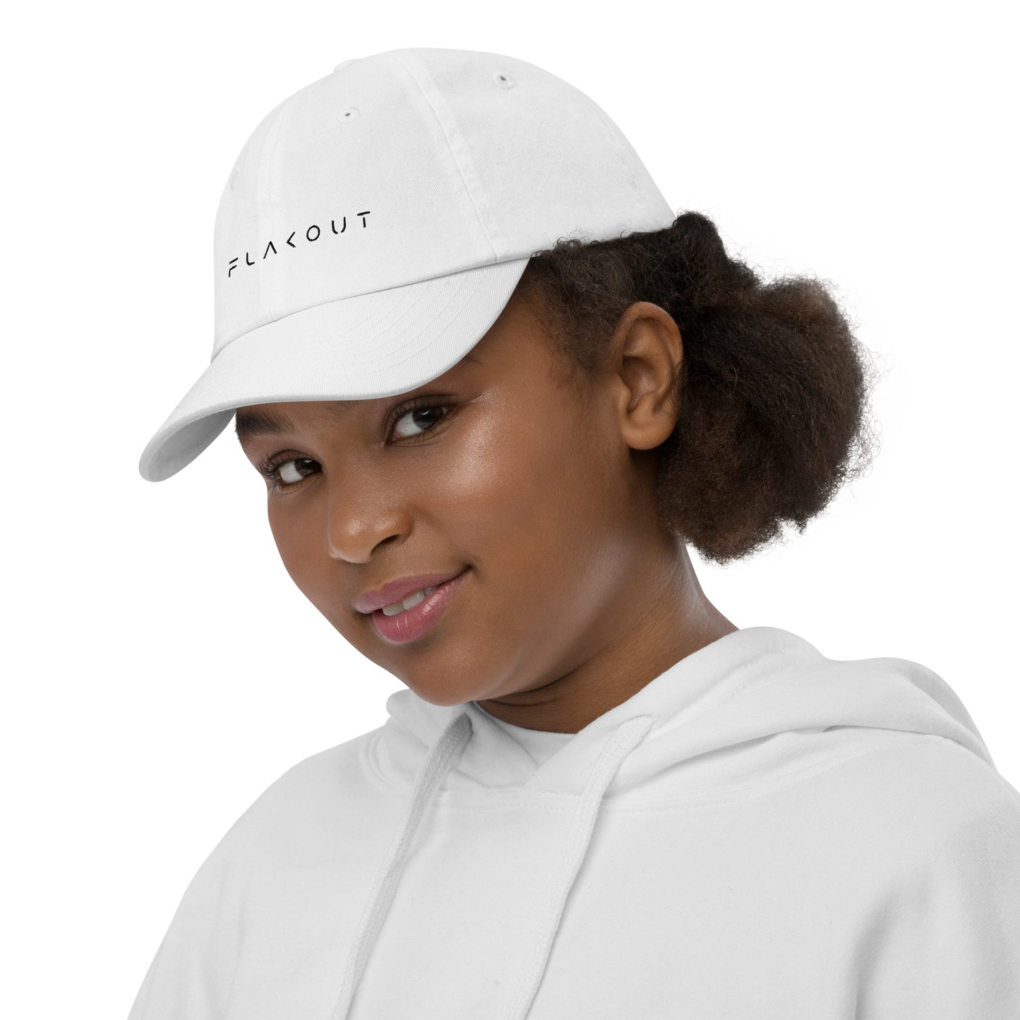 FLAKOUT Logo Embroidered Kid's Baseball Cap