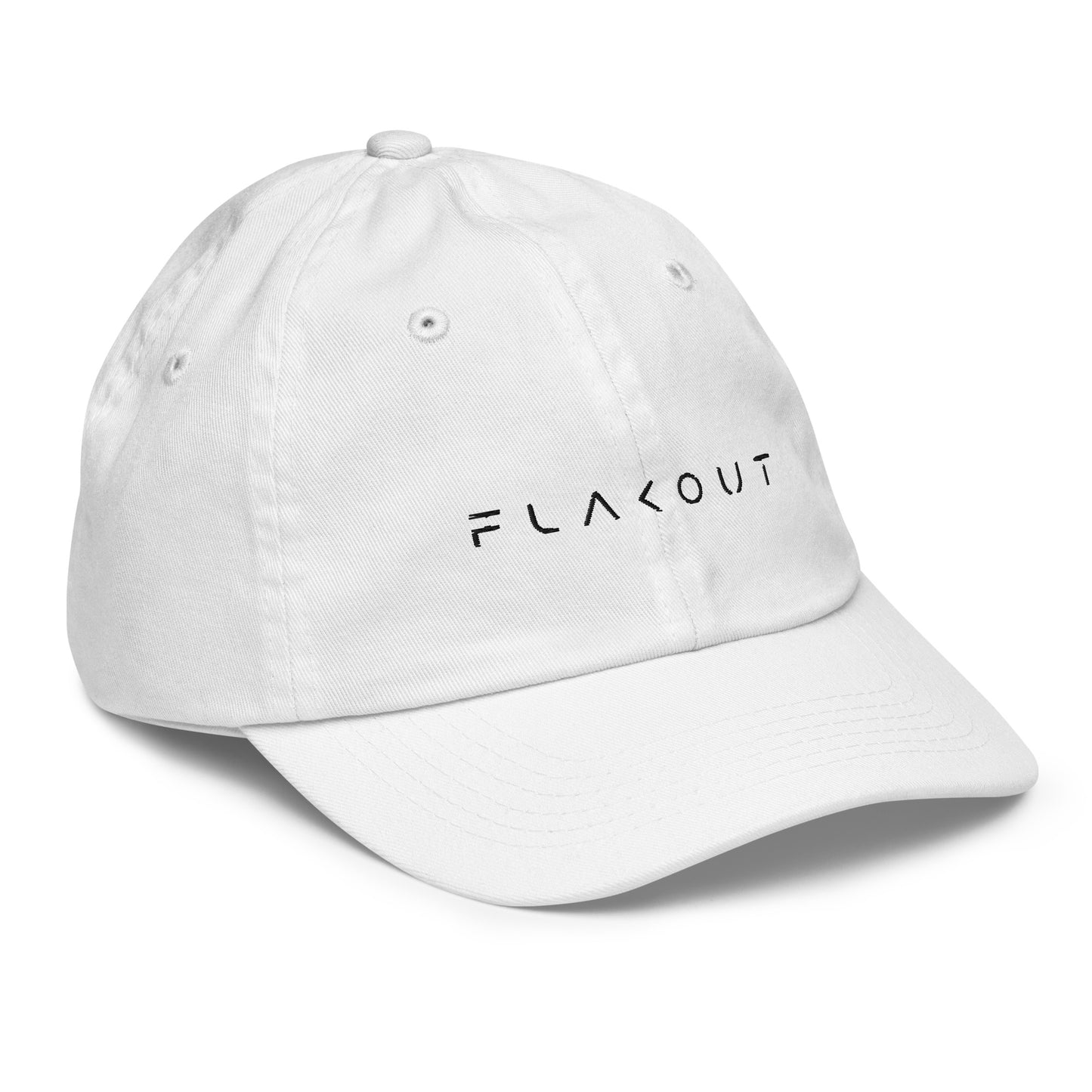 FLAKOUT Logo Embroidered Kid's Baseball Cap