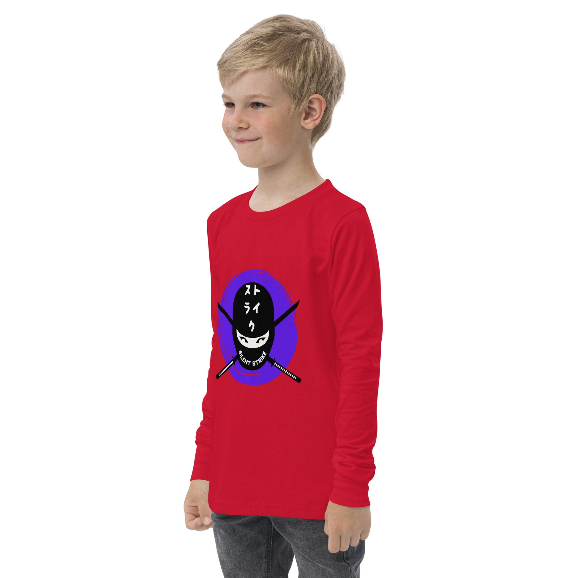 Silent Strike Unisex Kid's Long Sleeve Tee - FLAKOUT