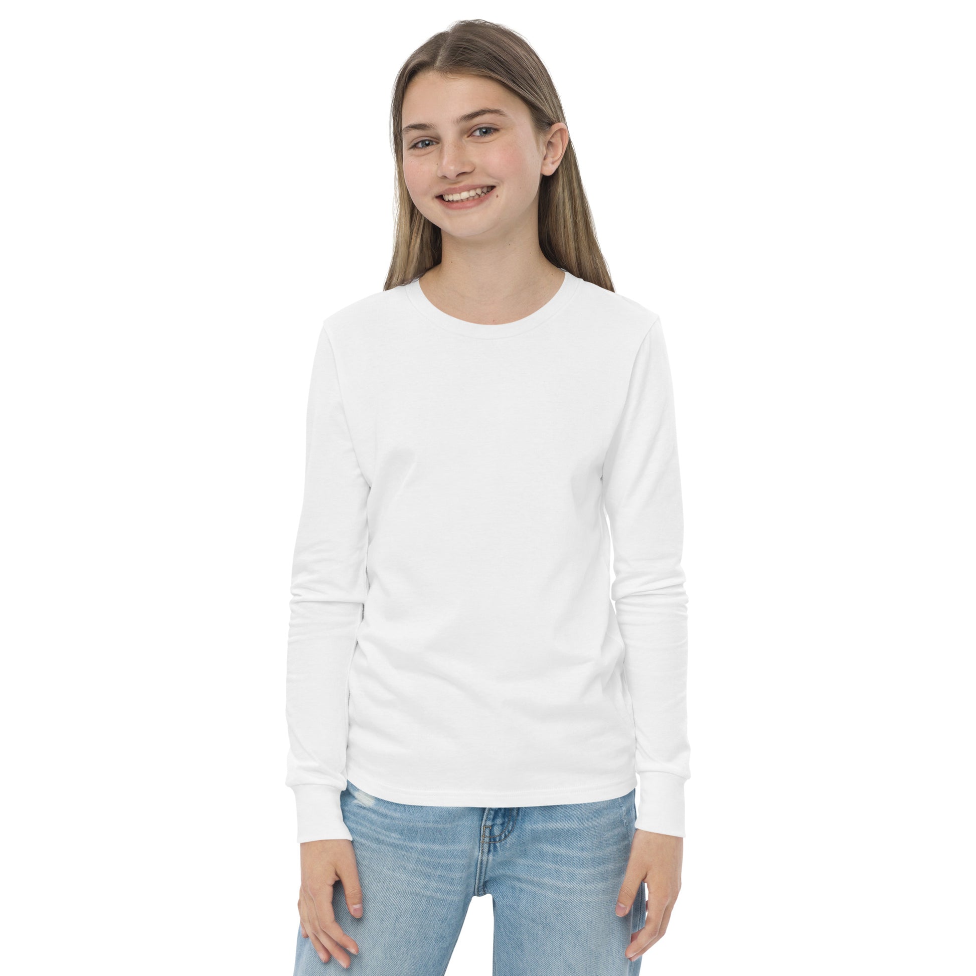 Halo Up, Smile On Unisex Kid's Long Sleeve Tee - FLAKOUT