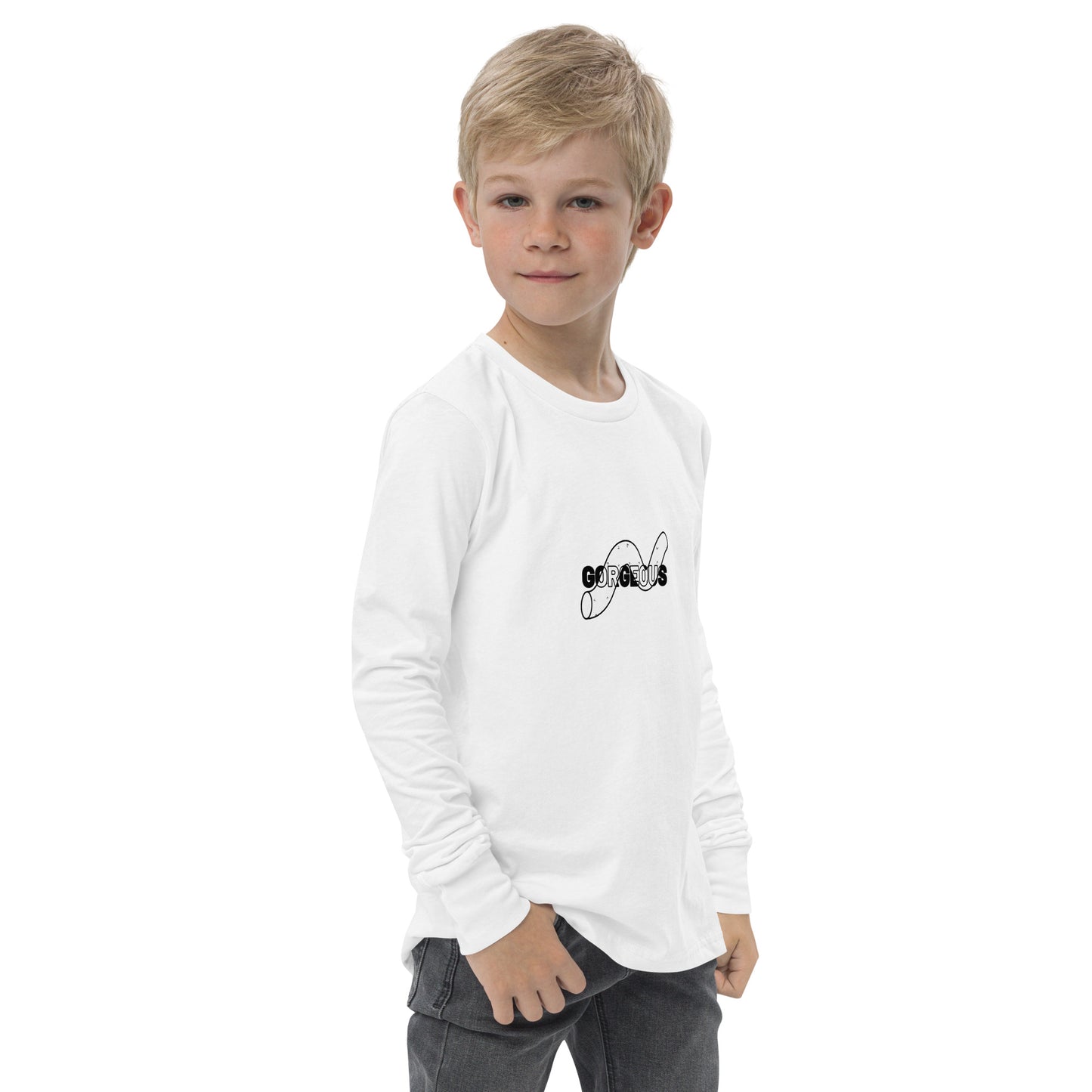 Gorgeous Opulent Allure Kid's Long Sleeve Shirt - FLAKOUT