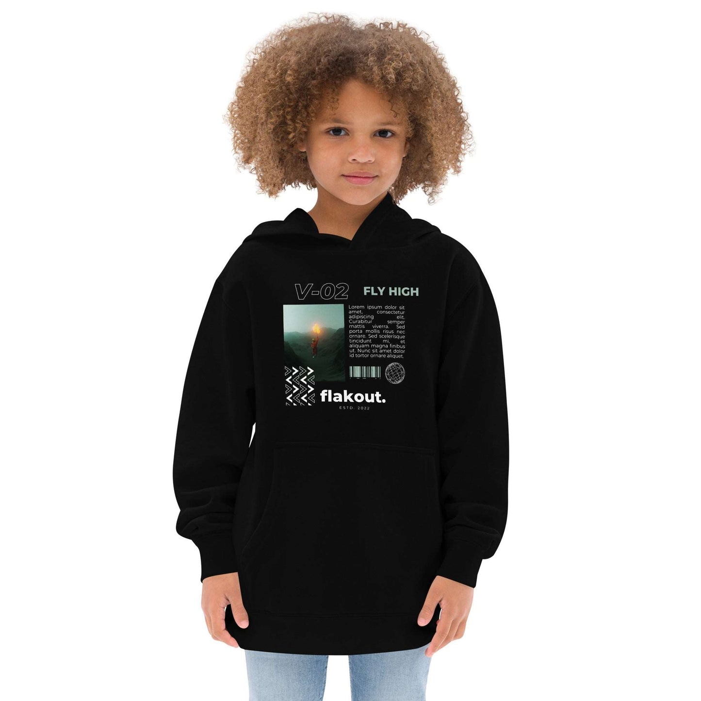 Fly High Voyager Kid's Hoodie - FLAKOUT